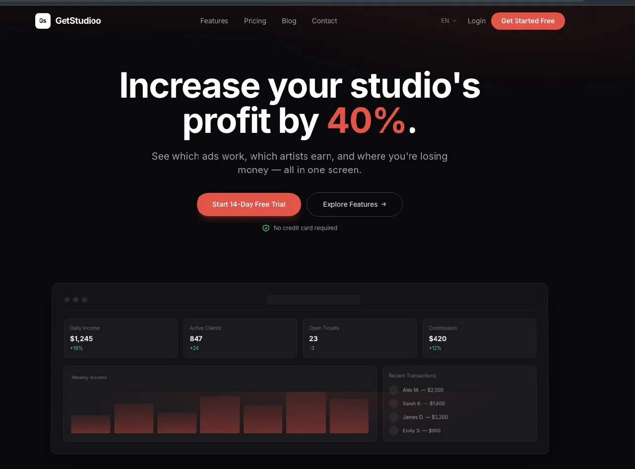GetStudioo — SaaS软件开发与数字营销