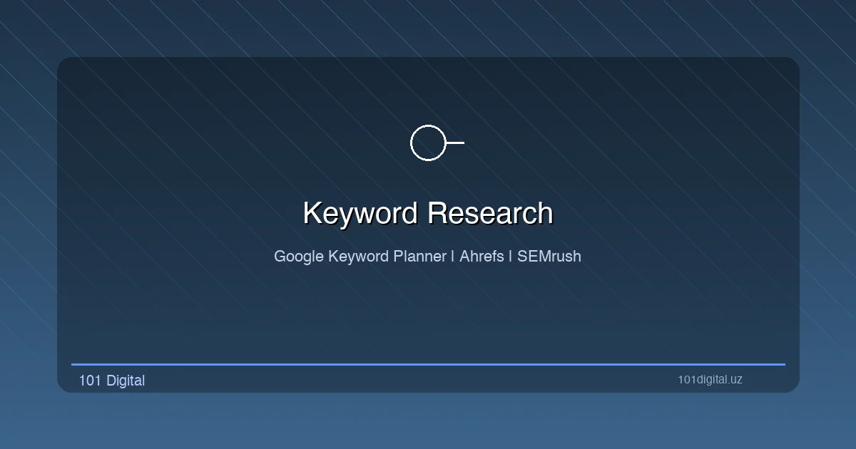Keyword research tools: Google Keyword Planner, Ahrefs, and SEMrush comparison