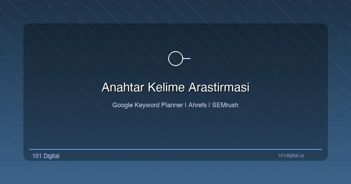 Anahtar kelime araştırması araçları: Google Keyword Planner, Ahrefs ve SEMrush karşılaştırması